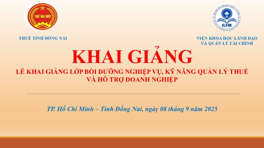 khai giảng